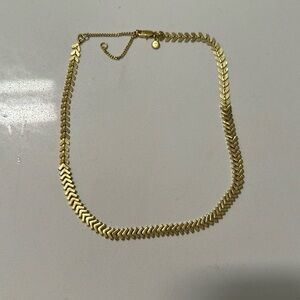 Madewell gold chain necklace. Never worn